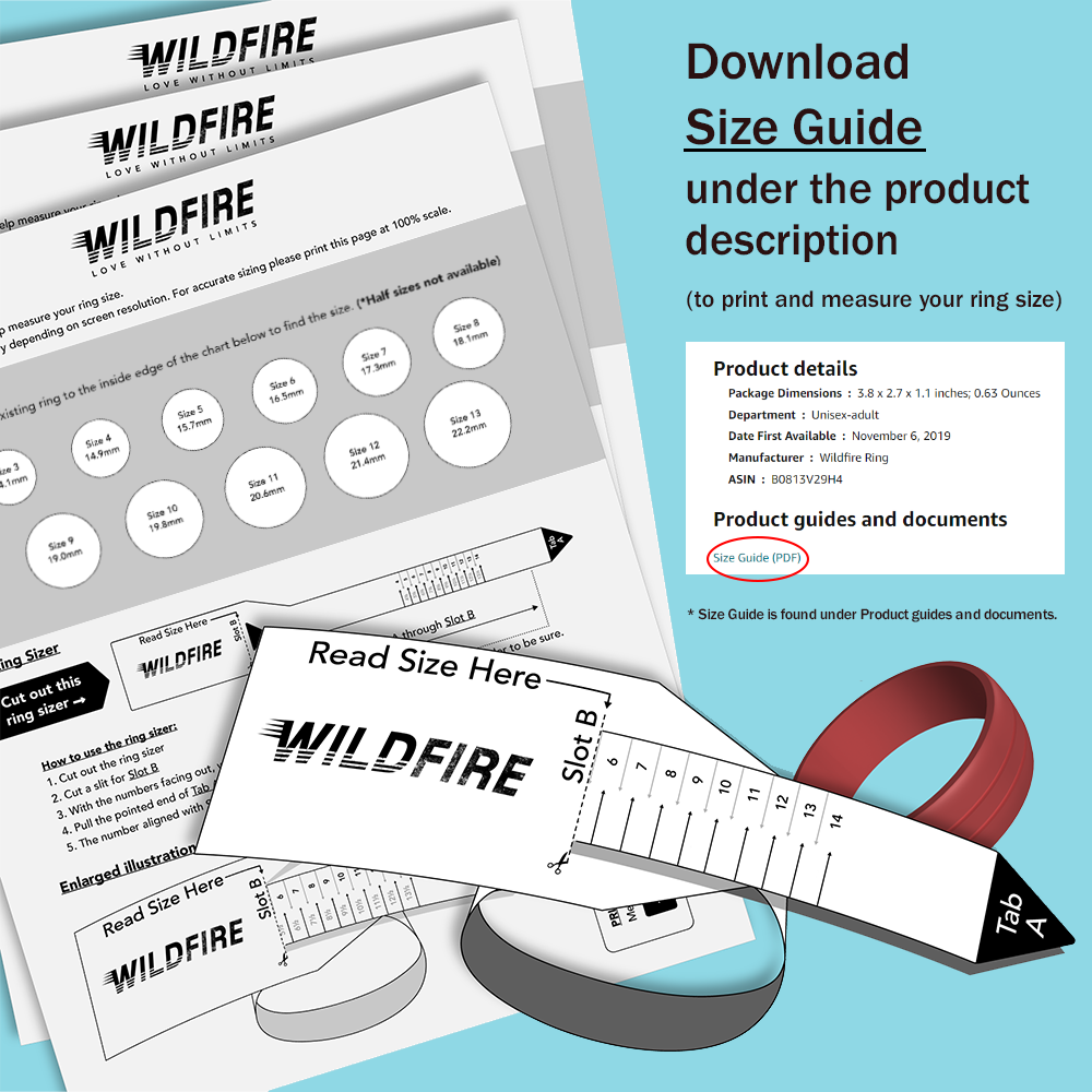 WildFire Trees Forest Nature Ring