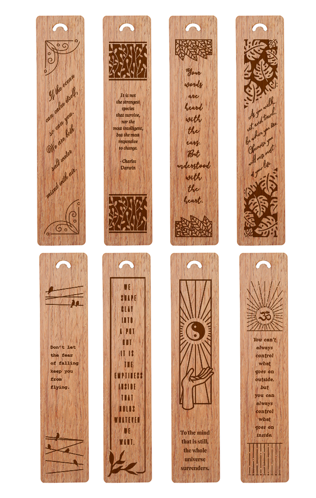 Inspirational Bookmark (8 Designs)