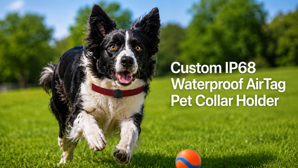 Are AirTags Waterproof? Why Dogs and Cats Need a Secure, Personalized AirTag Holder