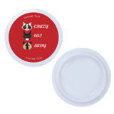 2Pcs Ceramic Mug Lids – Customizable, Fits Mug with Outside Diameter 3.25 Inch