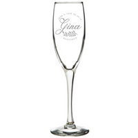 Custom Engraved Champagne Glass (2 pcs a set)