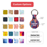 Personalized Airtag Holder with 20 Pattern Designs