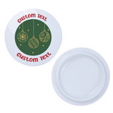 2Pcs Ceramic Mug Lids – Customizable, Fits Mug with Outside Diameter 3.25 Inch