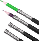Custom Pencil Extender/Holder Double-Ended with Name (fits 8-10mm pencils)