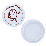 2Pcs Ceramic Mug Lids – Customizable, Fits Mug with Outside Diameter 3.25 Inch