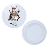 2Pcs Ceramic Mug Lids – Customizable, Fits Mug with Outside Diameter 3.25 Inch