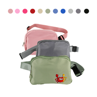 PRINT SUPREMACY Belt Bag with Patches Crossbody Belt Bag