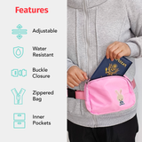 PRINT SUPREMACY Belt Bag with Patches Crossbody Belt Bag