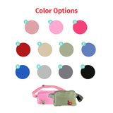 PRINT SUPREMACY Belt Bag with Patches Crossbody Belt Bag