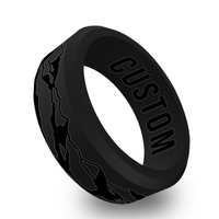 WildFire Mountain Silicone Ring
