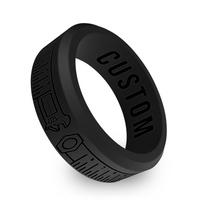 WildFire Tape Measure Mechanic Silicone Ring