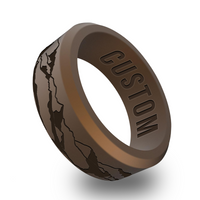 WildFire Mountain Silicone Ring
