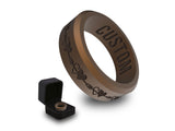 WildFire Two Hearts Silicone Ring