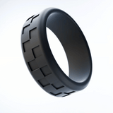 WildFire Checkered Silicone Ring