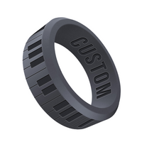 WildFire Piano Keys Silicone Ring