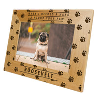 "I Found Your Paw" Picture Frame