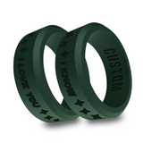 WildFire 2Pcs I Love You I Know Wedding Silicone Ring