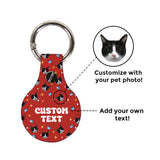 Personalized Airtag Holder with Pet Pattern Designs