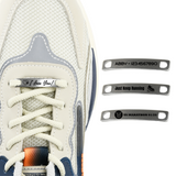 Custom Engraved 2Pcs Metal Shoe Tag, 301 Stainless steel