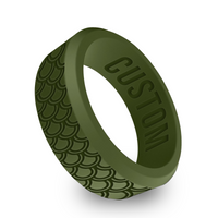 WildFire Fish Scale Mermaid Silicone Ring