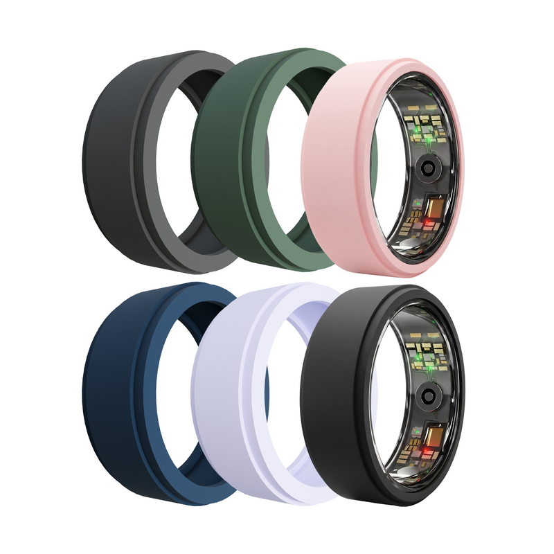 1PC Smart Ring Silicone Cover for Ora Ring Gen 3 and Smsng Galaxy Ring, 6 Colors, 2 Sizes