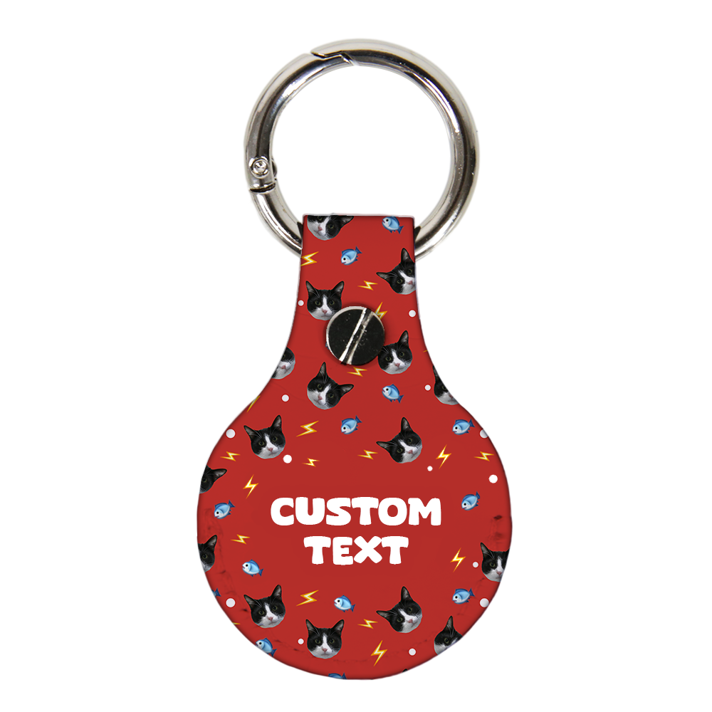 Personalized Airtag Holder with Pet Pattern Designs