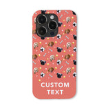 Personalized Pet Pattern Phone Case for iOS 14 & 15
