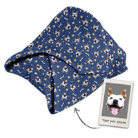 Personalized Pet Photo Wrapping Cloth / Self-Adhesive Cloth (15x15 in)