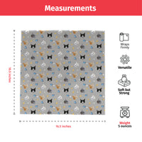 Personalized Pet Photo Wrapping Cloth / Self-Adhesive Cloth (15x15 in)