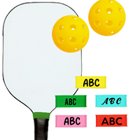 Custom Pickleball Paddle Silicone Band on Racket Racquetball Paddle for Pickleball Lovers