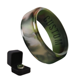 WildFire Beveled Silicone Ring