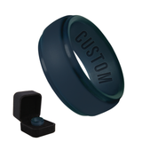 WildFire Beveled Silicone Ring