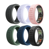 1PC Custom Smart Ring Silicone Cover for Ora Ring Gen 3 and Smsng Galaxy Ring, 6 Colors, 2 Sizes