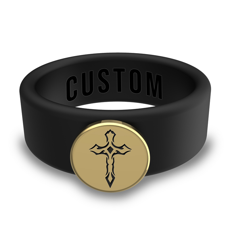 WildFire Silicone Beveled Ring w/ Removable Stainless Steel Plate - PATENTED