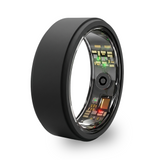 1PC Smart Ring Health Tracker with Silicone Cover- Sleep, Heart Rate, SpO2 & Blood Pressure