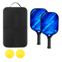 Custom USAPA Pickleball Set w/ Bag, 2pcs Balls & Paddle