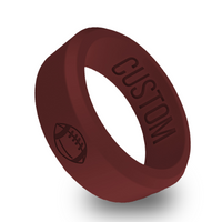 WildFire Football Silicone Ring