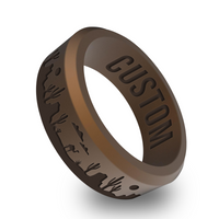 WildFire Desert Boho Silicone Ring