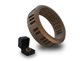 WildFire Piano Keys Silicone Ring