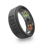 1PC Custom Smart Ring Health Tracker with Silicone Cover- Sleep, Heart Rate, SpO2 & Blood Pressure (Copy)