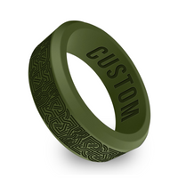 WildFire Celtic Knot Silicone Ring