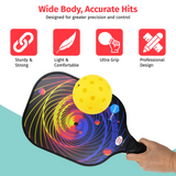 Custom USAPA Pickleball Set w/ Bag, 2pcs Balls & Paddle, and Protection Edge Tape