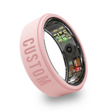 1PC Custom Smart Ring Health Tracker with Silicone Cover- Sleep, Heart Rate, SpO2 & Blood Pressure (Copy)