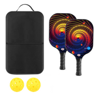 Custom USAPA Pickleball Set w/ Bag, 2pcs Balls & Paddle
