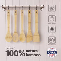 Bamboo Kitchen Spoon (per piece)