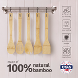 Bamboo Kitchen Spoon (per piece)