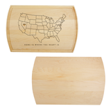 "New York State" Cutting Board