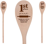 "1st, 2nd, 3rd" Wooden Spoons