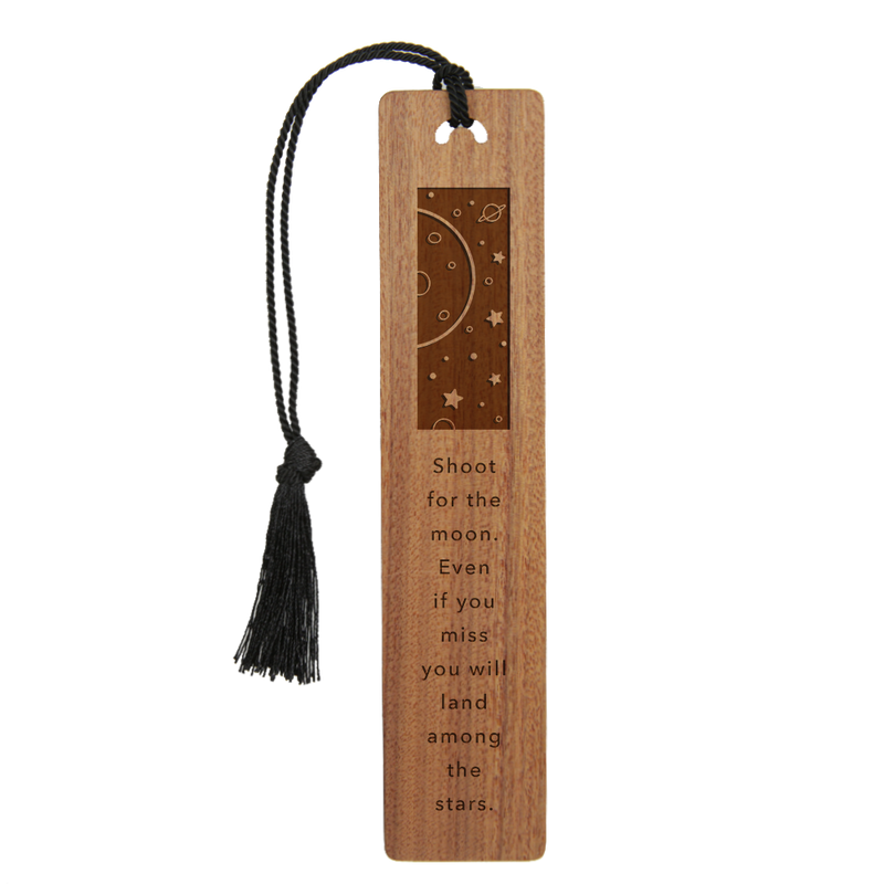 "Shoot For The Moon" Bookmark