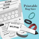 WildFire Silicone Chunky Ring